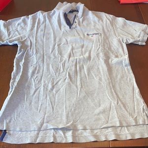Men’s vintage polo sport Ralph Lauren grey polo shirt
